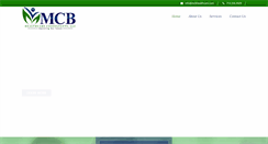 Desktop Screenshot of mcbhealthcare.com